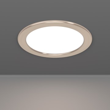 Eglo - LED Podhledové svítidlo LED/10,5W/230V 2700/4000/6500K pr. 16,8 cm matný chrom