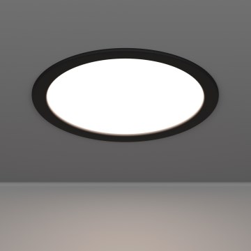 Eglo - LED Podhledové svítidlo LED/18,5W/230V 2700/4000/6500K pr. 21,6 cm černá