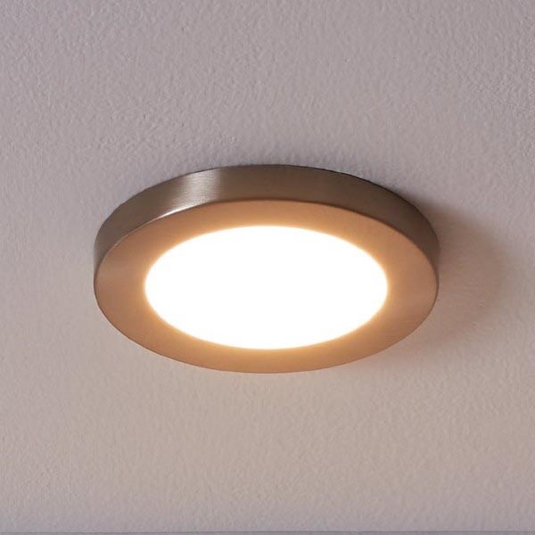 Eglo - LED Podhledové svítidlo LED/5,5W/230V 3000K matný chrom pr. 11,7 cm