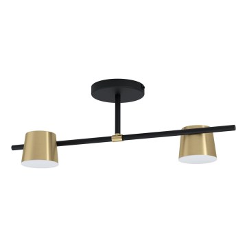 Eglo - LED Přisazený lustr 2xGU10/4,6W/230V 3000K zlatá