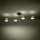 Eglo - LED Přisazený lustr 4xGU10/4,6W/230V 3000K zlatá