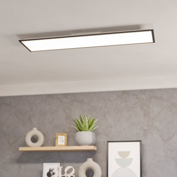 Eglo - LED Přisazený panel LED/33W/230V 2700/4000/6500K 120x30 cm černá