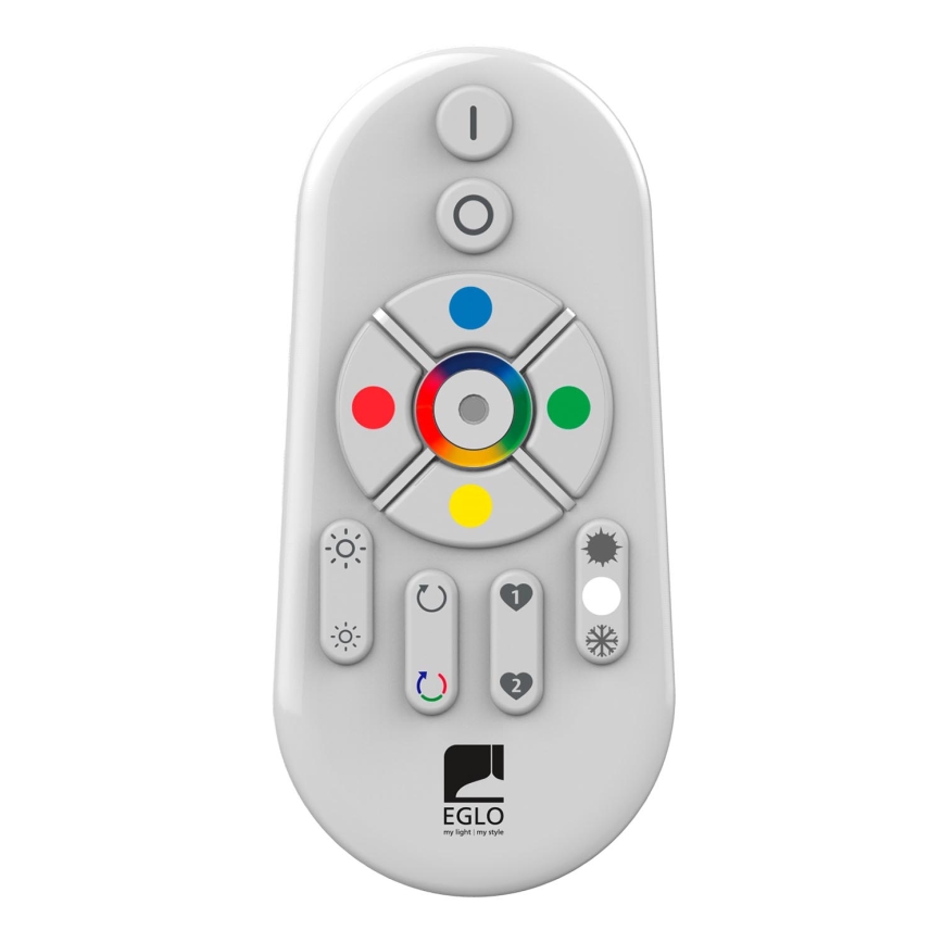 Eglo - LED Přisazený panel SALOBRENA-RW WOOD LED/34W/230V 2700/4000K 124x34 cm tmavě hnědá