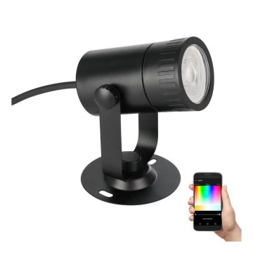 Eglo - LED RGB Stmívatelná venkovní lampa 1xGU10/5W/230V 2700-6500K IP65