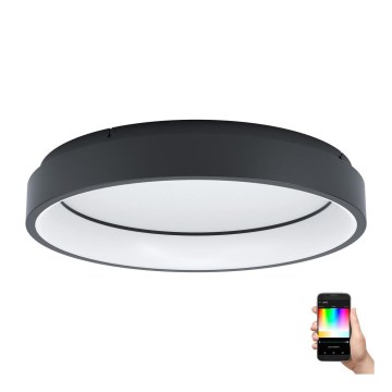 Eglo - LED RGB Stmívatelné stropní svítidlo MARGHERA-C LED/27W/230V