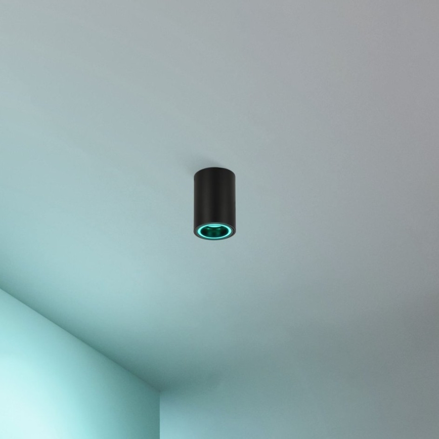 Eglo - LED RGBW Stmívatelné bodové svítidlo LED/4,9W/230V 2700-6500K černá