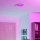 Eglo - LED RGBW Stmívatelné koupelnové stropní svítidlo LED/11,2W/230V 2700-6500K pr. 21,1 cm IP44 matný chrom
