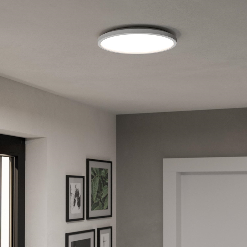 Eglo - LED RGBW Stmívatelné koupelnové stropní svítidlo LED/13,9W/230V 2700-6500K pr. 30 cm IP44 bílá ZigBee
