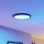 Eglo - LED RGBW Stmívatelné koupelnové stropní svítidlo LED/17,5W/230V 2700-6500K pr. 38,9 cm IP44 černá