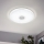 Eglo - LED RGBW Stmívatelné koupelnové stropní svítidlo s reproduktorem LED/19W/230V 3000-6500K IP44 pr. 39 cm bílá + dálkové ovládání