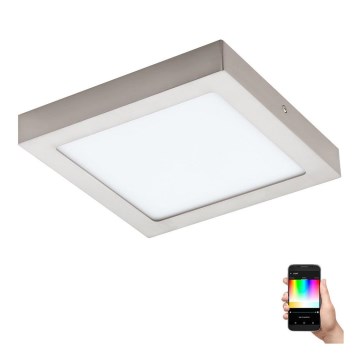 Eglo - LED RGBW Stmívatelné stropní svítidlo FUEVA-C LED/15,6W/230V Bluetooth