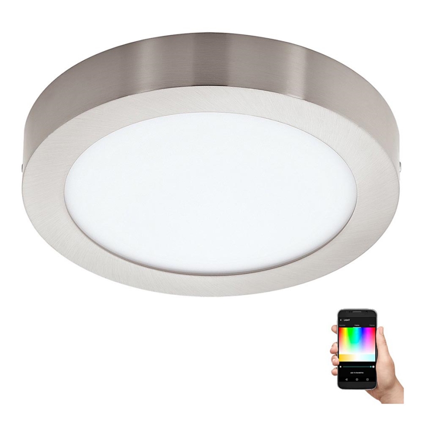 Eglo - LED RGBW Stmívatelné stropní svítidlo FUEVA-C LED/21W/230V Bluetooth