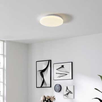 Eglo - LED RGBW Stmívatelné stropní svítidlo LED/12W/230V 2700-6500K pr. 31 cm