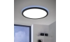 Eglo - LED RGBW Stmívatelné stropní svítidlo LED/14,6W/230V černá ZigBee