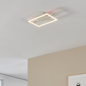 Eglo - LED RGBW Stmívatelné stropní svítidlo LED/17W/230V 2700-6500K bílá + dálkové ovládání