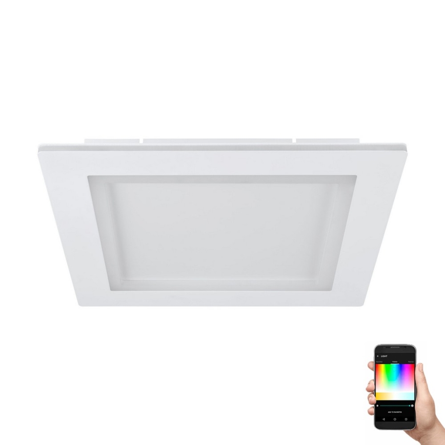 Eglo - LED RGBW Stmívatelné stropní svítidlo LED/27,9W/230V 2700-6500K
