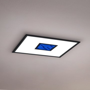 Eglo - LED RGBW Stmívatelné stropní svítidlo LED/36W/230V 3000-6000K 59,5x59,5 cm + dálkové ovládání
