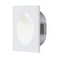 Eglo - LED Schodišťové svítidlo 1xLED/2W/230V bílá