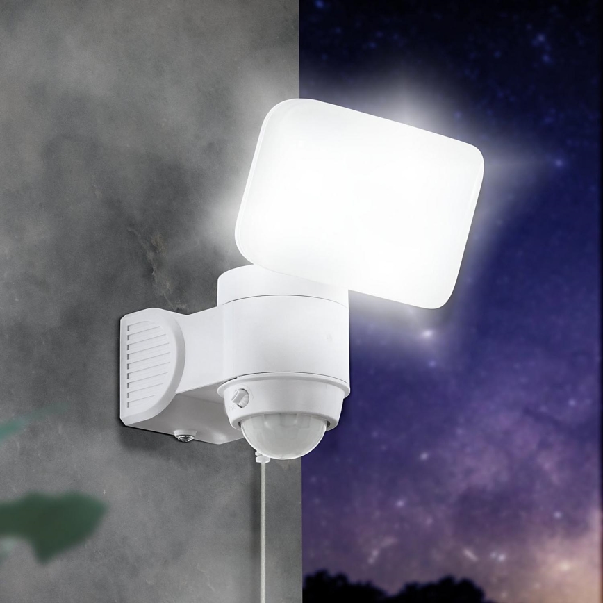 Eglo - LED Solární nástěnné svítidlo se senzorem LED/3,7V 1800 mAh IP44
