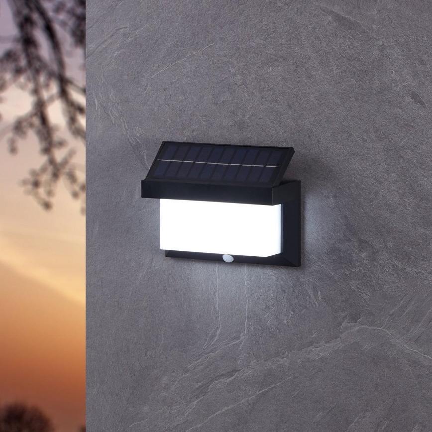 Eglo - LED Solární nástěnné svítidlo se senzorem LED/3,84W/3,7V 2000 mAh IP44