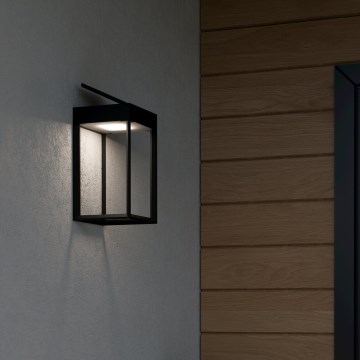 Eglo - LED Solární nástěnné svítidlo se senzorem LED/6,5W/3,7V IP44