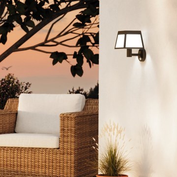Eglo - LED Solární nástěnné svítidlo se senzorem LED/7,5W/3,7V IP44