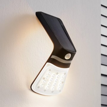 Eglo - LED Solární svítidlo se senzorem LED/2W/3,7V 1200 mAh IP44