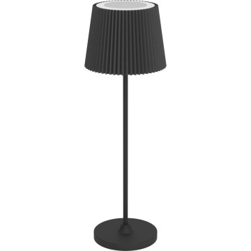 Eglo - LED Stmívatelná dotyková nabíjecí stolní lampa LED/3,8W/5V 2400/3000/4000K 2000 mAh černá