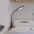 Eglo - LED Stmívatelná flexibilní lampa s klipem LED/5,5W/230V 2700/4000/6500K černá