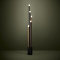 Eglo - LED Stmívatelná stojací lampa 5xLED/3,7W/230V 3000K antracit/zlatá