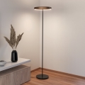 Eglo - LED Stmívatelná stojací lampa se senzorem pohybu 2xLED/19W/230V 2200-6500K hnědá