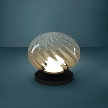 Eglo - LED Stmívatelná stolní lampa LED/5,8W/230V 2200-6500K béžová/kouřová