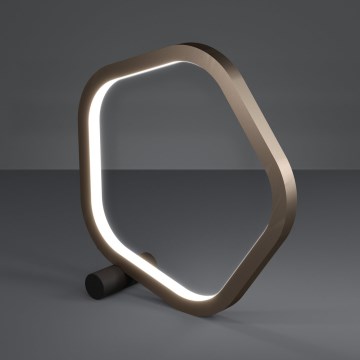 Eglo - LED Stmívatelná stolní lampa LED/7W/230V zlatá