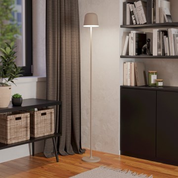 Eglo - LED Stmívatelná venkovní nabíjecí lampa LED/4,3W/5V 2400/3000/4000K IP54 krémová