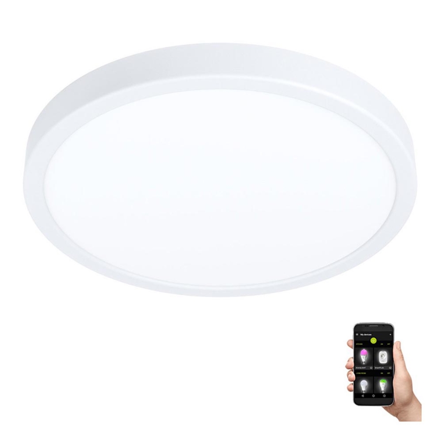 Eglo - LED Stmívatelné koupelnové stropní svítidlo LED/19,5W/230V 2700-6500K IP44 ZigBee