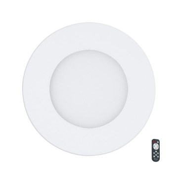 Eglo - LED Stmívatelné podhledové svítidlo LED/5W/230V + dálkové ovládání pr. 12 cm