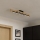 Eglo - LED Stmívatelné stropní svítidlo 2xLED/10W/230V 3000K černá/béžová