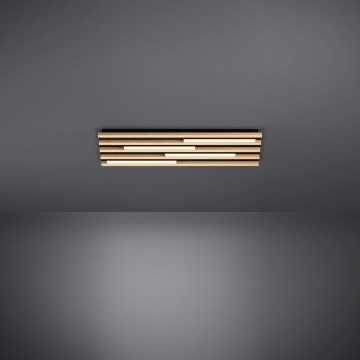Eglo - LED Stmívatelné stropní svítidlo 4xLED/9W/230V 3000K 22x78 cm hnědá