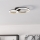 Eglo - LED Stmívatelné stropní svítidlo LED/12W/230V 4000K černá/zlatá