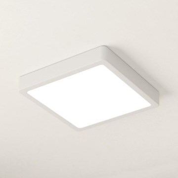 Eglo - LED Stmívatelné stropní svítidlo LED/17W/230V bílá 21x21 cm