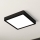 Eglo - LED Stmívatelné stropní svítidlo LED/17W/230V černá 21x21 cm