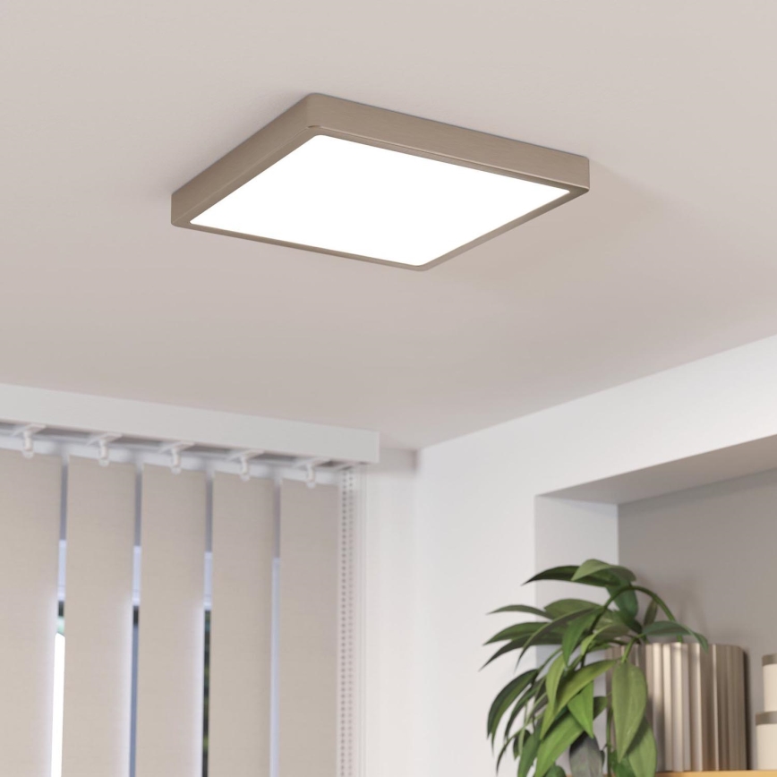 Eglo - LED Stmívatelné stropní svítidlo LED/20,5W/230V matný chrom