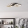Eglo - LED Stmívatelné stropní svítidlo LED/20W/230V 4000K černá/zlatá