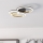 Eglo - LED Stmívatelné stropní svítidlo LED/20W/230V 4000K černá/zlatá