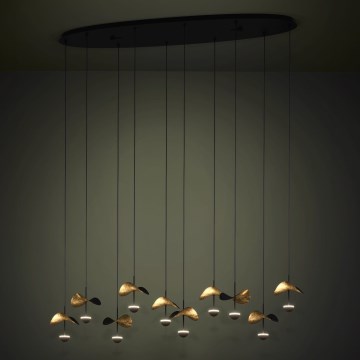 Eglo - LED Stmívatelný lustr na lanku 10xLED/2,3W/230V 3000K