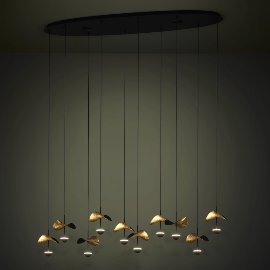 Eglo - LED Stmívatelný lustr na lanku 10xLED/2,3W/230V 3000K
