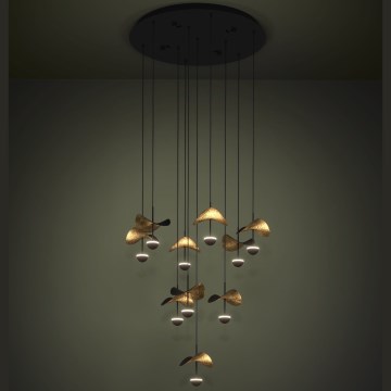 Eglo - LED Stmívatelný lustr na lanku 10xLED/2,3W/230V 3000K pr. 58 cm
