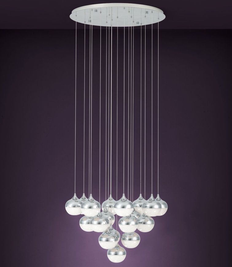 Eglo - LED Stmívatelný lustr na lanku 18xLED/3,1W/230V