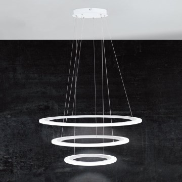 Eglo - LED Stmívatelný lustr na lanku 1xLED/45W/230V + 1xLED/33W + 1xLED/19,5W
