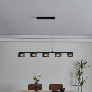 Eglo - LED Stmívatelný lustr na lanku 5xLED/5,4W/230V